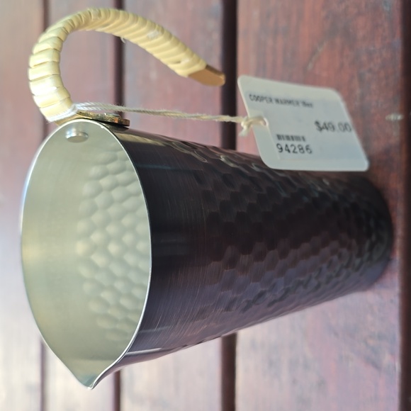 Chirori Tin-Lined Copper Warm Sake Server, 10 fl oz, Retail Price $49.00 USD - Picture 4 of 8